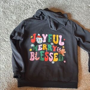 Kids Joyful Merry Blessed Hoodie